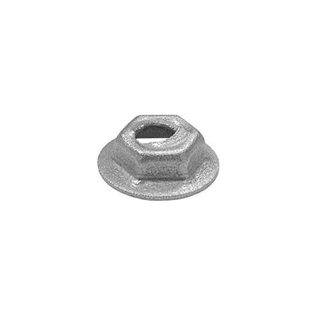 Auveco THREAD CUTTING NUT 5/32 STUD SIZE, 100PK 8855